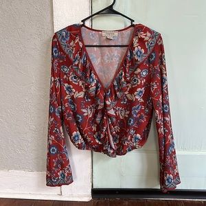 Cute Flower Long Sleeve